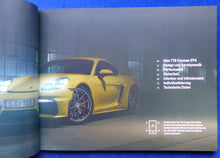 Lade das Bild in den Galerie-Viewer, Porsche 718 Cayman GT4 Typ 982 MJ 2021 - Hardcover Prospekt Brochure 09.2020
