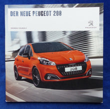 Lade das Bild in den Galerie-Viewer, Peugeot 208 MJ 2016 - Prospekt Brochure 06.2015
