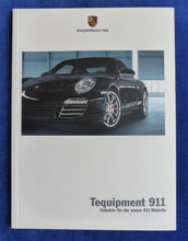 Lade das Bild in den Galerie-Viewer, Porsche Tequipment 911 997 Carrera Targa MJ 2009 - Prospekt Brochure 08.2008
