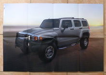 Lade das Bild in den Galerie-Viewer, Hummer H1 H2 2006 H3 - Poster - US-Prospekt Brochure 2004 USA
