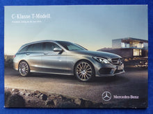 Lade das Bild in den Galerie-Viewer, Mercedes C-Klasse T-Modell - Preisliste MJ 2015  - Prospekt Brochure 06.2014
