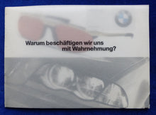 Lade das Bild in den Galerie-Viewer, BMW Lifestyle V.I.S. Brille MJ 2000 - Prospekt Brochure 09.1999
