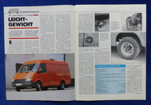 Lade das Bild in den Galerie-Viewer, Ford Transit FT 190 Test - Sonderdruck Lastauto Omnibus 10/1986
