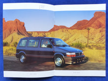 Lade das Bild in den Galerie-Viewer, Chrysler Voyager MJ 1994 - Prospekt Brochure + Technische Daten 09.1993
