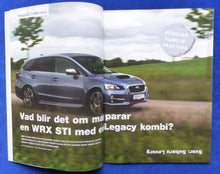 Lade das Bild in den Galerie-Viewer, Subaru All the Way 4 Magazin August 2015 Schweden - Levorg Outback Legacy WRX
