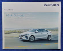 Lade das Bild in den Galerie-Viewer, Hyundai Ioniq Hybrid - Daten MJ 2017 - Prospekt Brochure 09.2016 Schweden
