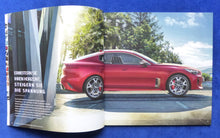 Lade das Bild in den Galerie-Viewer, Kia Stinger GT MJ 2018 - Prospekt Brochure + Preisliste 12.2017
