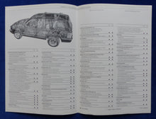 Lade das Bild in den Galerie-Viewer, Jeep Grand Cherokee - Daten &amp; Ausstattungen MJ 1993 - Prospekt Brochure 09.1992
