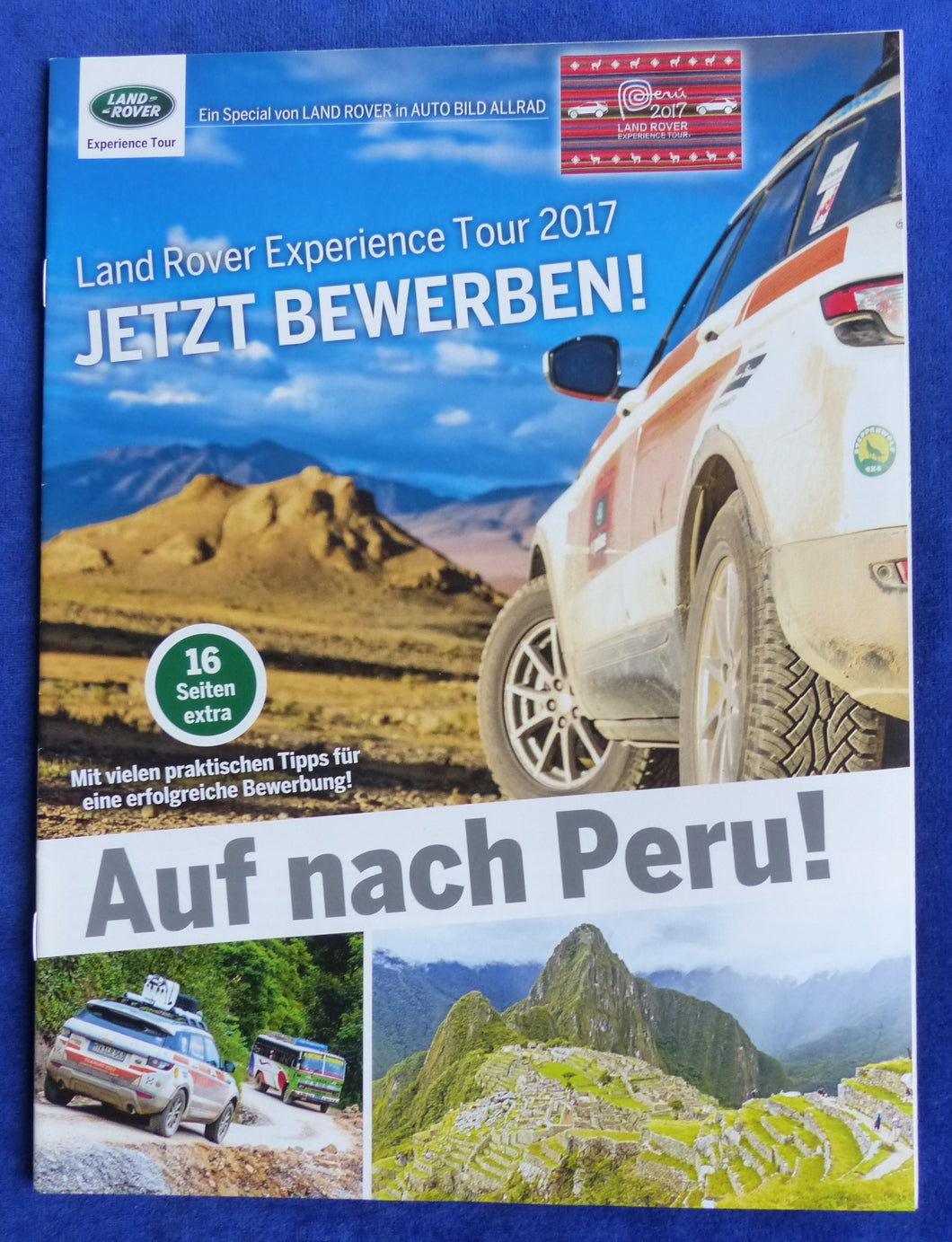 Land Rover Experience Tour Peru 2017 Discovery - Sonderdruck AutoBild Allrad
