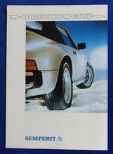 Lade das Bild in den Galerie-Viewer, Semperit Direction Grip Reifen Porsche 911 MJ 1989 - Prospekt Brochure 09.1988
