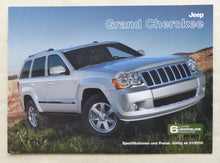 Lade das Bild in den Galerie-Viewer, Jeep Grand Cherokee SRT8 - Preisliste MJ 2010 - Prospekt Brochure 01.2010

