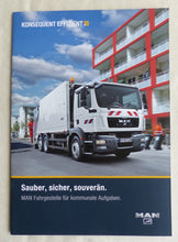 Lade das Bild in den Galerie-Viewer, MAN LKW Fahrgestelle kommunale Aufgaben MJ 2011 - Prospekt Brochure 10.2010
