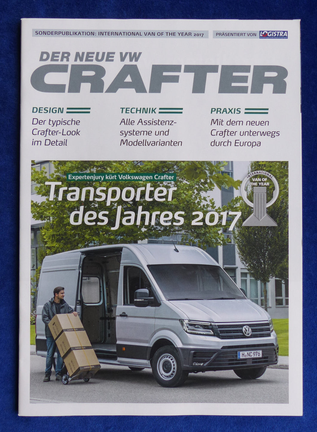 VW Crafter - Transporter des Jahres 2017 - Sonderdruck Logistra 2017