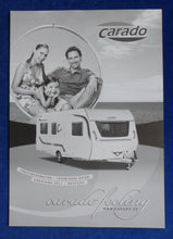Lade das Bild in den Galerie-Viewer, Carado Caravans C164 C363 C419 - Preisliste MJ 2011 - Prospekt Brochure 07.2010
