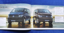 Lade das Bild in den Galerie-Viewer, VW Bus T6 Caravelle MJ 2016 - Prospekt Brochure 04.2015
