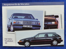 Lade das Bild in den Galerie-Viewer, Volvo Neuheiten '88 - 480 760 740 240 360 340 - Prospekt Brochure 08.1987

