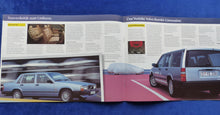 Lade das Bild in den Galerie-Viewer, Volvo Neuheiten '88 - 480 760 740 240 360 340 - Prospekt Brochure 08.1987
