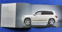 Lade das Bild in den Galerie-Viewer, Mercedes GLK-Klasse GLK Edition 1 MJ 2009 - Prospekt Preisliste Brochure 06.2008
