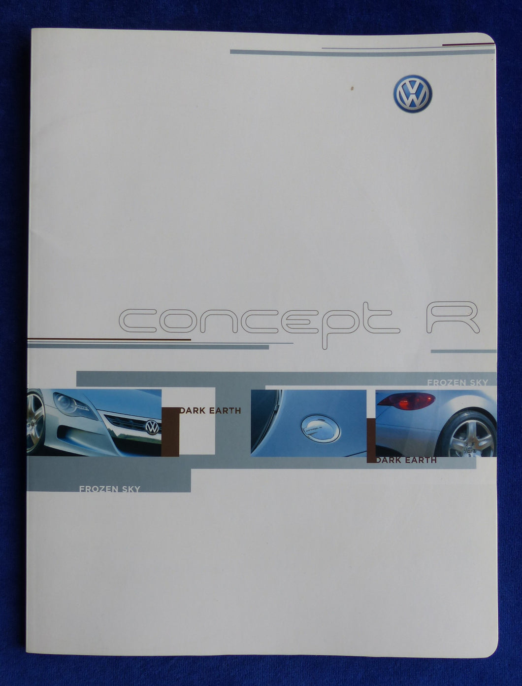VW concept R V6 Roadster MJ 2004 Weltpremiere - Pressemappe press-kit 09.2003
