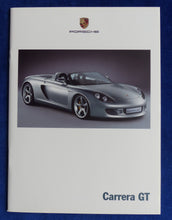 Lade das Bild in den Galerie-Viewer, Porsche Carrera GT 5.5 V10 558 PS Typ 980 Prototyp - Prospekt Brochure 09.2000
