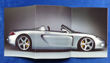 Lade das Bild in den Galerie-Viewer, Porsche Carrera GT 5.5 V10 558 PS Typ 980 Prototyp - Prospekt Brochure 09.2000
