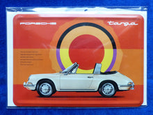 Lade das Bild in den Galerie-Viewer, Porsche 911 Targa Ur-Modell  - Postkarte Blechschild 10x14,5cm OVP
