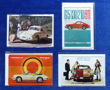 Lade das Bild in den Galerie-Viewer, Porsche 911 356 Targa Ur-Modell  - 4 Postkarten Blechschilder OVP

