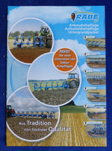 Lade das Bild in den Galerie-Viewer, Rabe Programm Albatros Pavo Kormoran Marabu - Prospekt Brochure 10.2009
