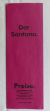Lade das Bild in den Galerie-Viewer, VW Santana - Preisliste MJ 1984 - Prospekt Brochure 04.1983
