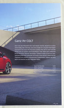 Lade das Bild in den Galerie-Viewer, Mitsubishi Colt Zubehör MJ 2025 - Prospekt Brochure 07.2024
