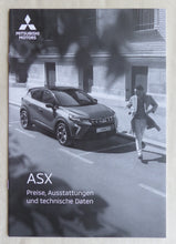 Lade das Bild in den Galerie-Viewer, Mitsubishi ASX Intro Edition MJ 2025 - Prospekt Brochure + Preisliste 07.2024
