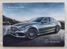 Lade das Bild in den Galerie-Viewer, Mercedes C-Klasse Limousine - Preisliste MJ 2015 - Prospekt Brochure 04.2014
