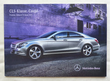 Lade das Bild in den Galerie-Viewer, Mercedes CLS-Klasse Coupe AMG - Preisliste MJ 2013 - Prospekt Brochure 01.2013
