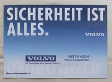 Lade das Bild in den Galerie-Viewer, Volvo Modelle 1985 - 340 360 240 740 760 - Prospekt Brochure 1984
