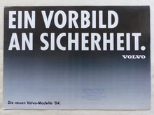 Lade das Bild in den Galerie-Viewer, Volvo Modelle 1984 - 340 360 240 760 - Prospekt Brochure 1983
