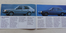 Lade das Bild in den Galerie-Viewer, Volvo Modelle 1984 - 340 360 240 760 - Prospekt Brochure 1983
