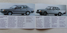 Lade das Bild in den Galerie-Viewer, Volvo Modelle 1984 - 340 360 240 760 - Prospekt Brochure 1983
