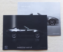 Lade das Bild in den Galerie-Viewer, Mazda MX-5 Roadster RF MJ 2017 - Prospekt Brochure + Preisliste 12.2016

