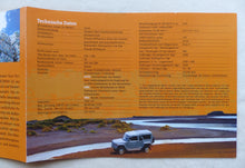 Lade das Bild in den Galerie-Viewer, Travec Tecdrah Geländewagen auf Dacia Duster Basis - Prospekt Brochure 2011
