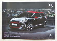 Lade das Bild in den Galerie-Viewer, Citroen DS3 Red Edition - Preisliste MJ 2015 - Prospekt Brochure 04.2014
