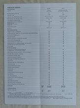 Lade das Bild in den Galerie-Viewer, Chrysler Sebring LX - Preisliste MJ 2002 - Prospekt Brochure 09.2001
