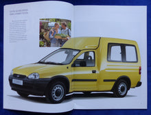 Lade das Bild in den Galerie-Viewer, Opel Combo &amp; Combo Tour MJ 1997 - Prospekt Brochure 02.1997
