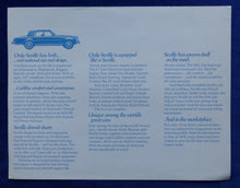 Lade das Bild in den Galerie-Viewer, Cadillac 1975 Seville - US-Preview-Prospekt Brochure 1974 USA
