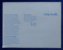 Lade das Bild in den Galerie-Viewer, Cadillac 1975 Seville - US-Preview-Prospekt Brochure 1974 USA
