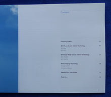 Lade das Bild in den Galerie-Viewer, BYD Electric Vehicle - e6 K9 F3DM S6DM - Prospekt Brochure 2011 China englisch
