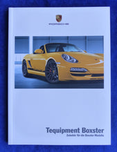 Lade das Bild in den Galerie-Viewer, Porsche Tequipment Boxster 987 Zubehör MJ 2012 - Prospekt Brochure 02.2012

