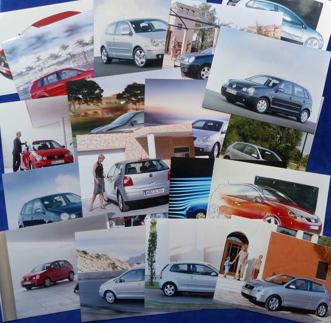 VW Polo MJ 2002 - Konvolut 19x Original Pressefoto press photo 10.2001