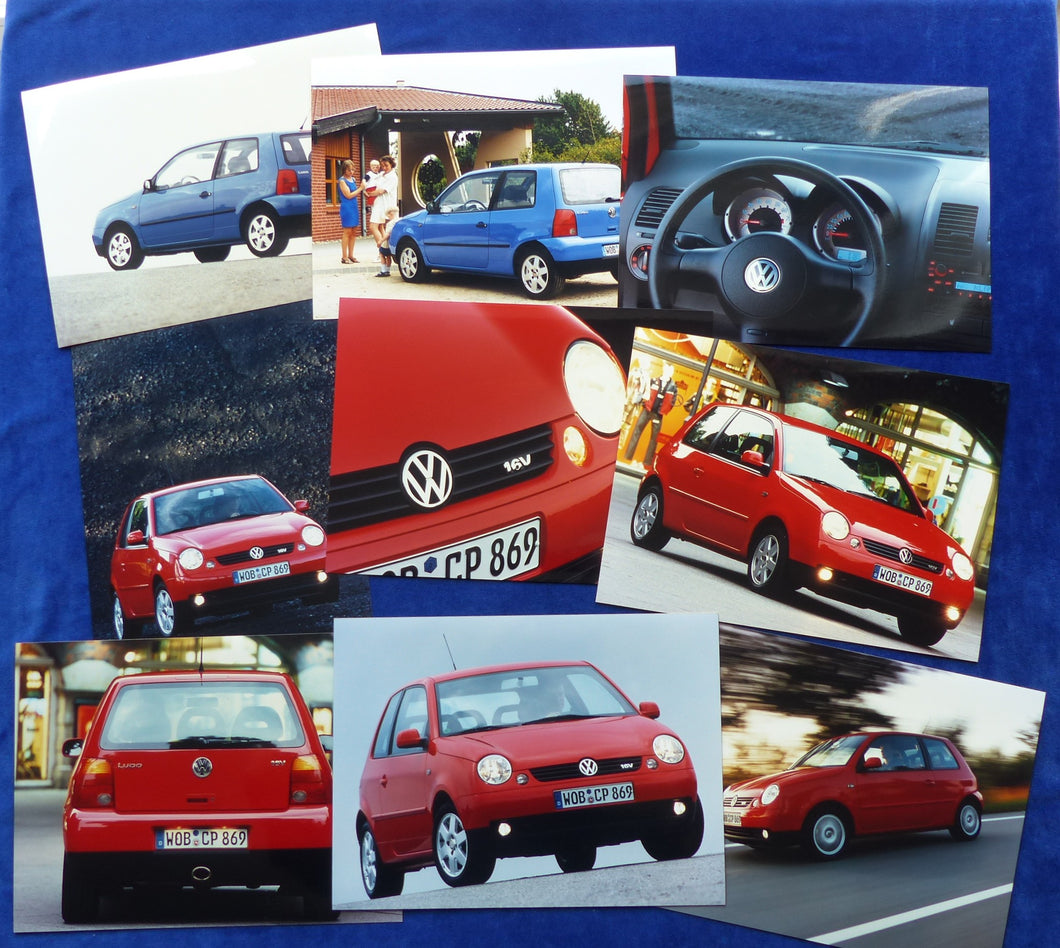 VW Lupo 16V TDI MJ 2000 - Konvolut 9x Original Pressefoto photo 07.1999