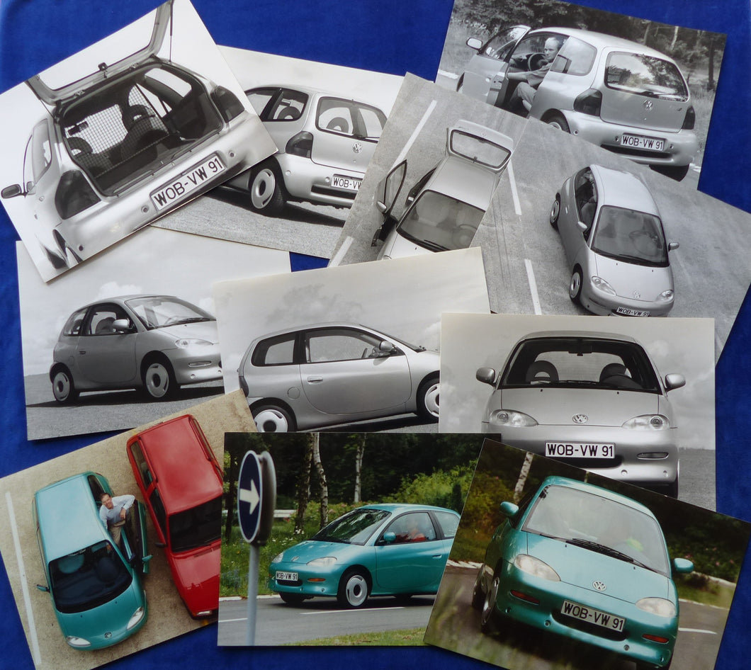 VW Chico Concept Studie - Konvolut 11x Original Pressefoto photo 09.1991