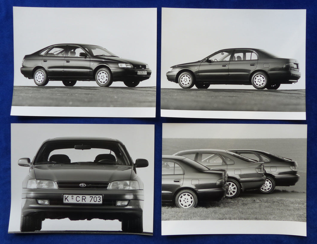 Toyota Carina MJ 1992 - 4x Original Pressefotos press photos 03.1992